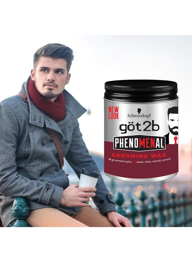 Got2b Phenomenal Grooming Hair Wax, 3.5 Ounce