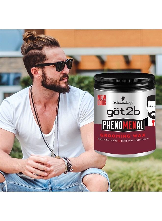 Got2b Phenomenal Grooming Hair Wax, 3.5 Ounce