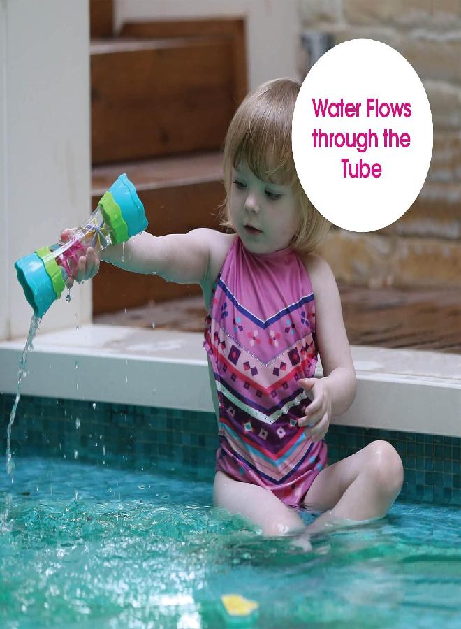 Edushape Water Spinner - Toddler Bath Toys - Early Child Development Learning Boys & Girls Water Bath Toy - Baby Bath Toys for Toddlers 1-3 Teaches Cause & Effect & STEM