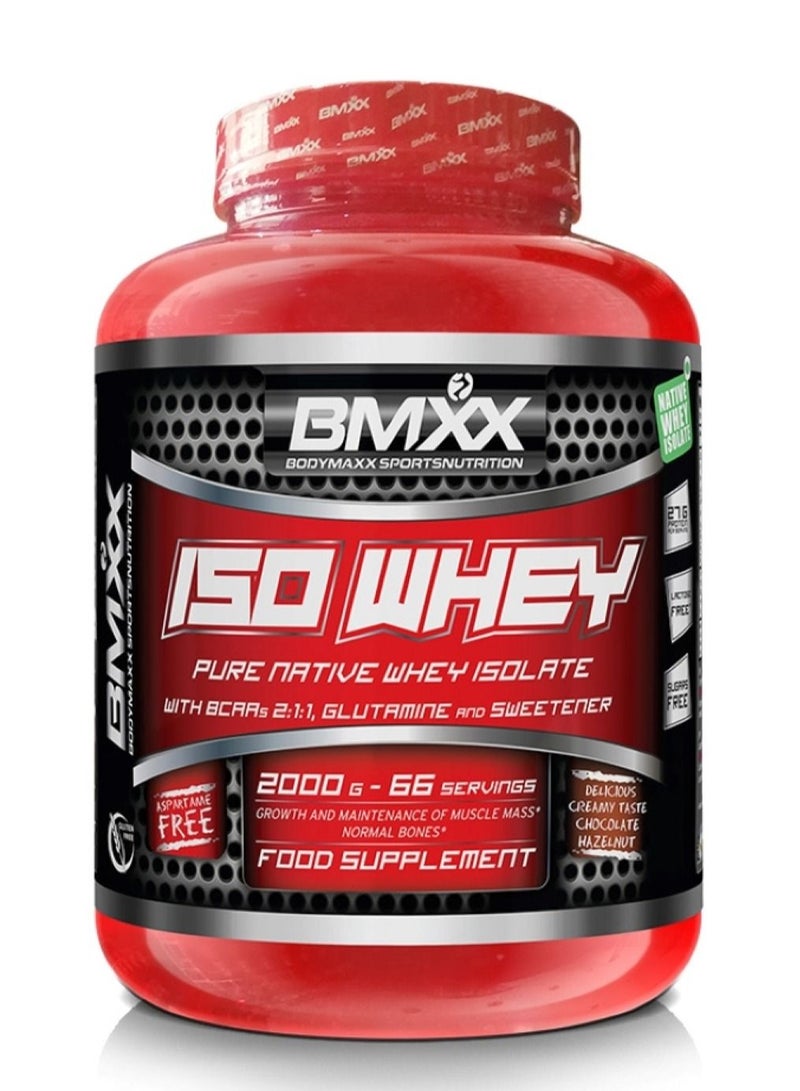 ISO WHEY 66 Servings, Chocolate Hazelnut