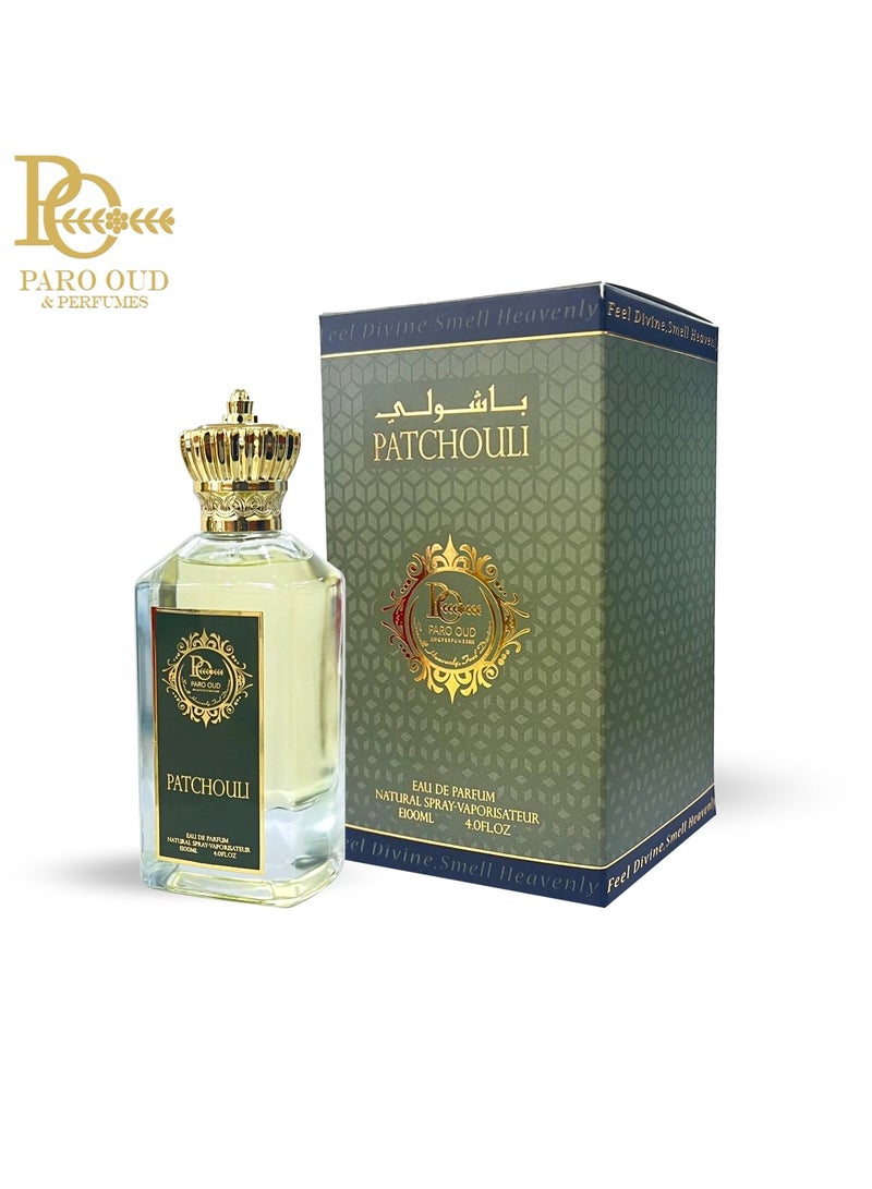 Patchouli I 100ml I EDP I PARO OUD I MADE IN UAE I Luxury Scents I Niche Perfumes I Perfume for Women I Perfume for Men I Perfume for Teens I Perfume for Her I Winter Perfume I Autumn/Winter Collection I Seasonal Perfume I Wedding Perfume I All-day Wear I Long-lasting I Fresh I Oriental I Eau de Parfum I Unisex Perfume I