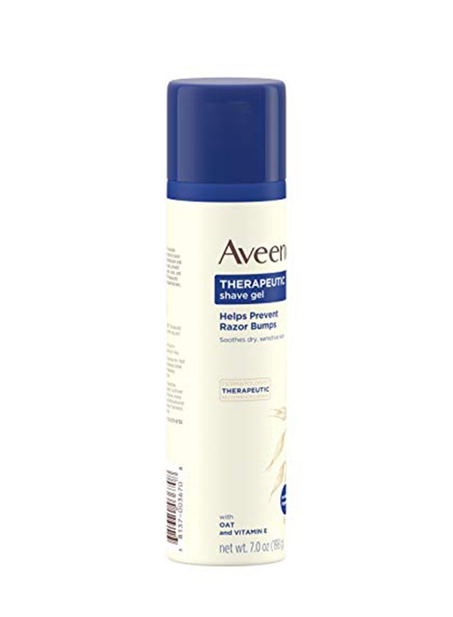 Pack Of 5 Therapeutic Shave Gel With Oat And Vitamin E White