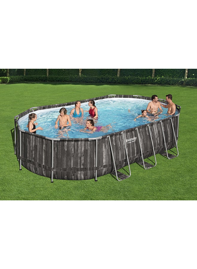 Heavy Duty Realistic Oval Design Pool Set