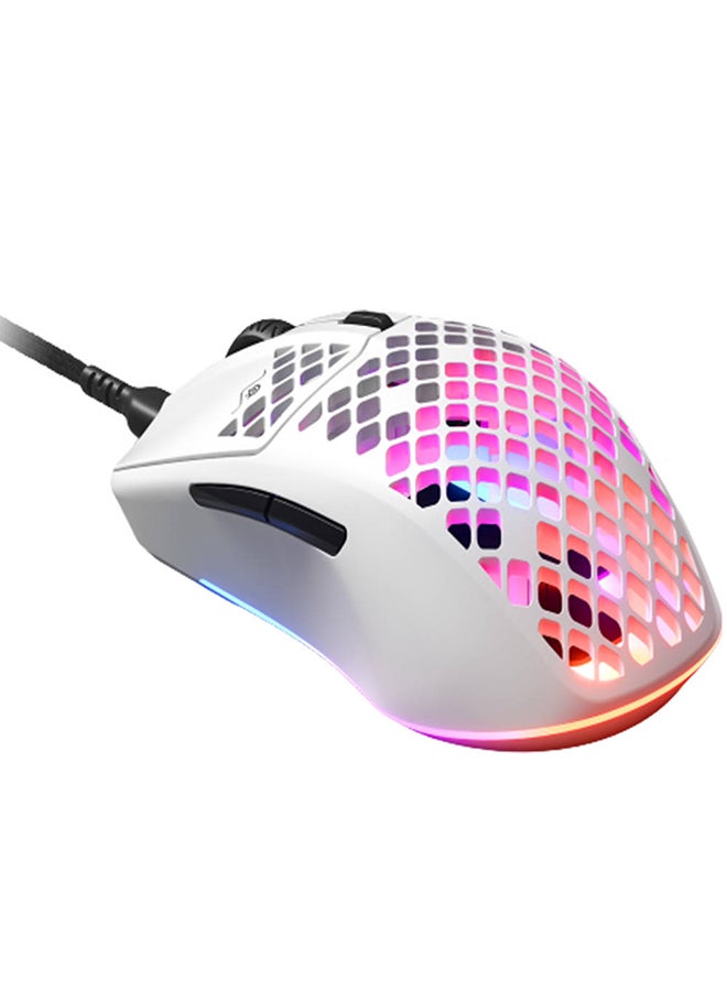 SteelSeries Aerox 3 (2022) - Super Light Gaming Mouse - 8,500 CPI TrueMove Core Optical Sensor - Ultra-lightweight, Water Resistant Design