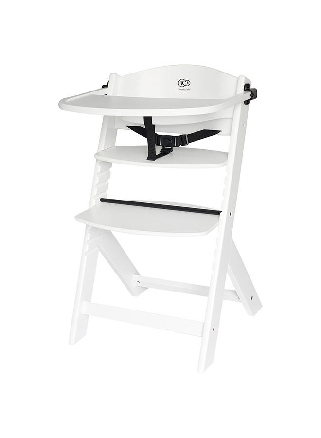 Enock High Chair, White