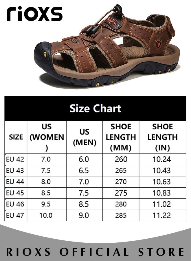 Men's Summer Hollow Roman Flat Sandal Round Open Toe Sandals Comfortable Buckle Sandals With Adjustable Belt