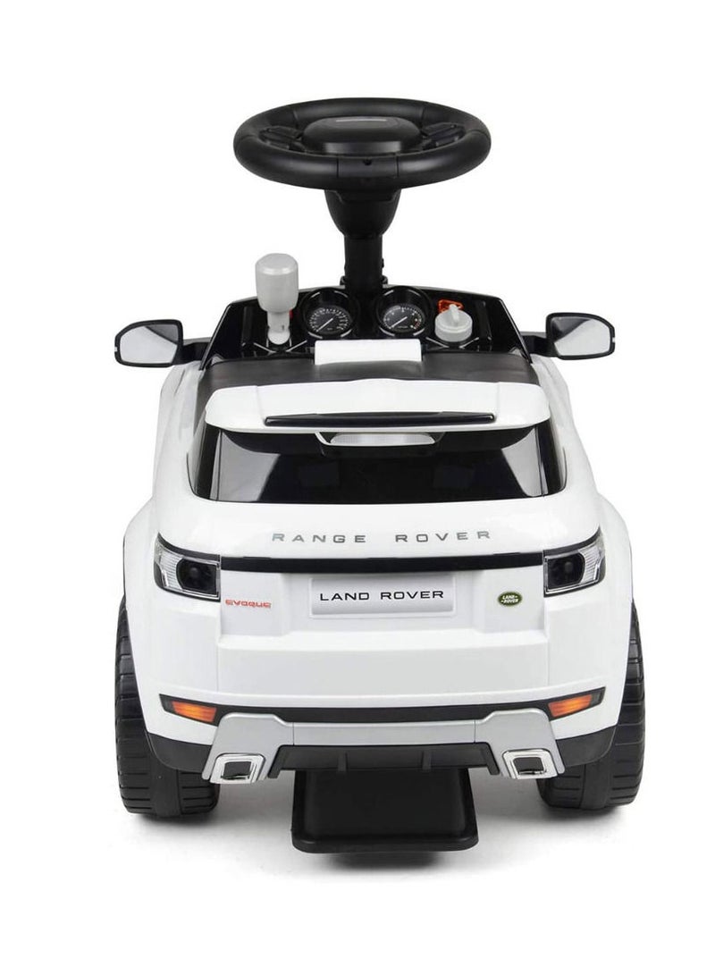 Range Rover Kids Pusher Car - White