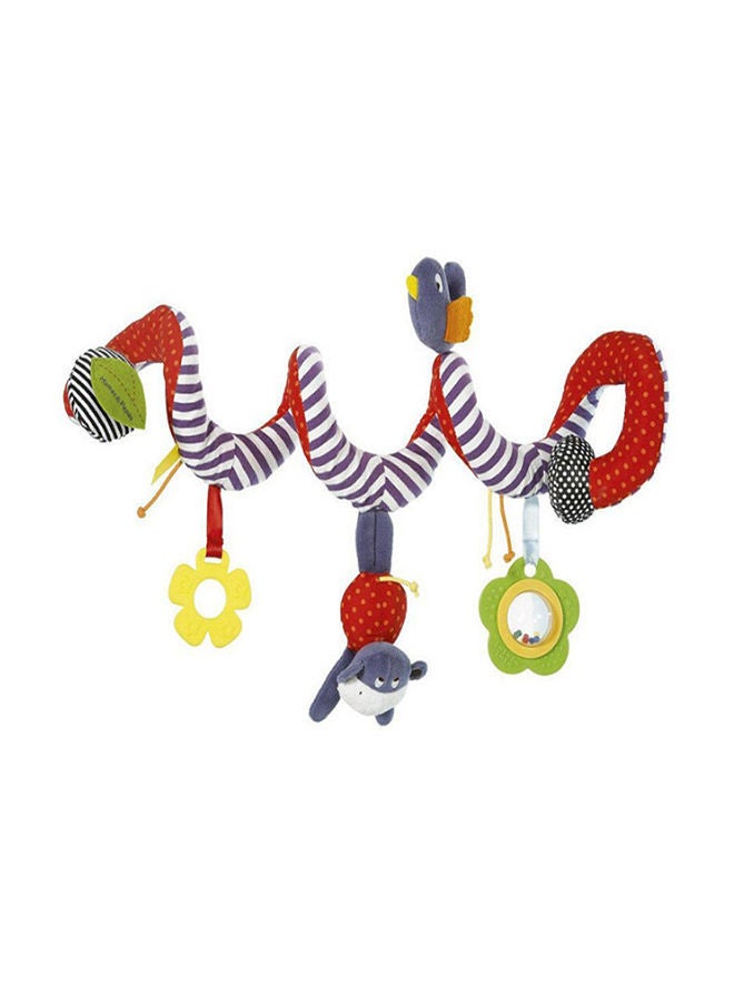 Interactive Hanging Spiral Shaped Strollers Toys Set-Assorted 16x3x3cm