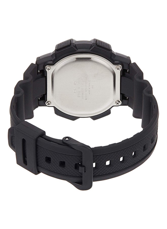 Boys' Classic Resin Digital Quartz Watch AE1000W - 45 mm - Black