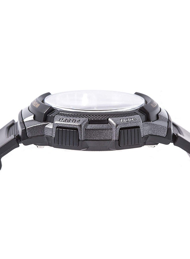 Boys' Classic Resin Digital Quartz Watch AE1000W - 45 mm - Black