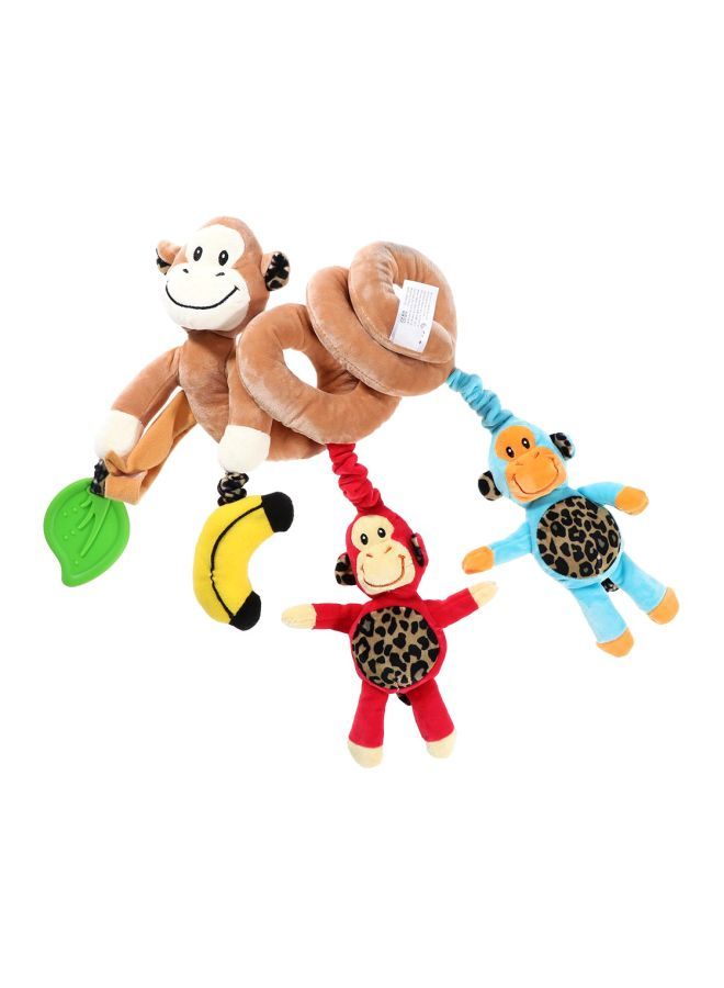 Monkey Baby Activity Spiral Bed And Stroller Toy 20x10x20cm