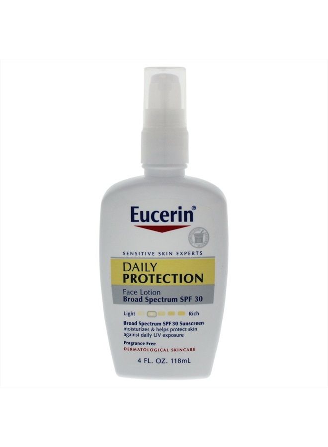 Daily Protection Moisturizing Face Lotion, SPF 30 4 fl oz (118 ml) (Pack of 2)