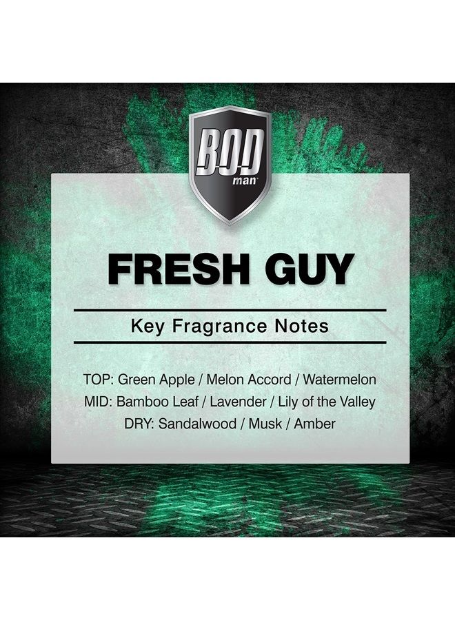 Fresh Guy For Men Fragrance Body Spray, 8 oz