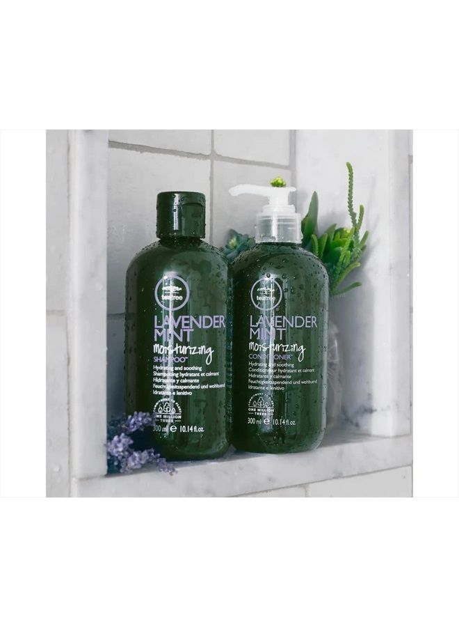 Lavender Mint Moisturizing Shampoo, Hydrates + Soothes, For Coarse + Dry Hair, 10.14 fl. oz.