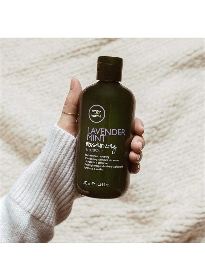 Lavender Mint Moisturizing Shampoo, Hydrates + Soothes, For Coarse + Dry Hair, 10.14 fl. oz.