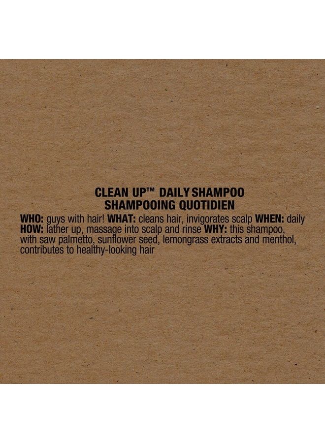 TIGI Bed Head Clean Up Daily Shampoo For Men 8.45 oz