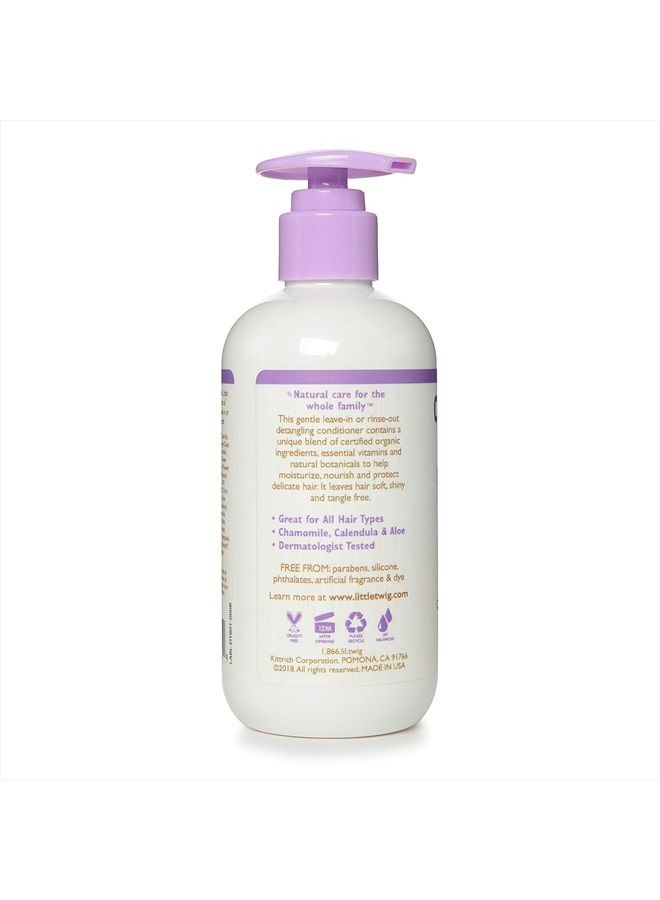 Detangling Conditioner, Natural Conditioner with Plant Derived Formula, Hair Conditioner with Essential Oils and Extracts, Suitable for Whole Family, Lavender, 8.5 fl oz.