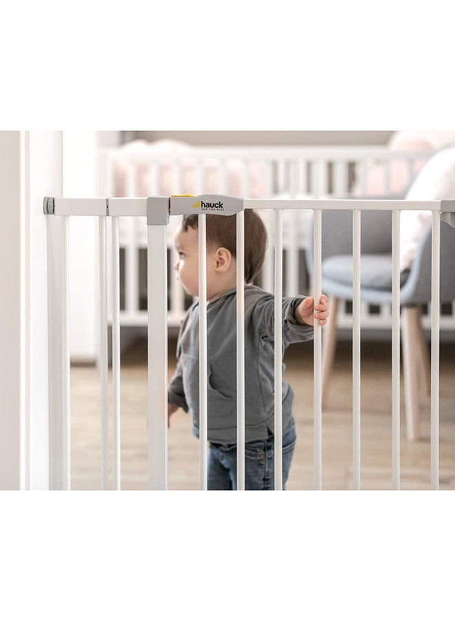 Open N Stop Safety Gate - White - 75x4x120.5 cm