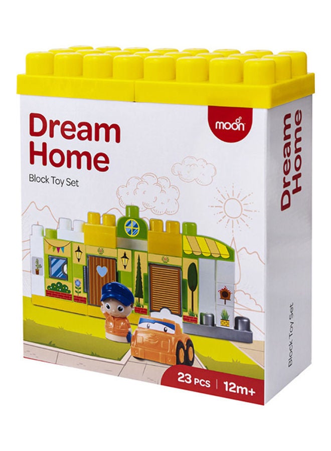 My Dream House Set Of 23 Pcs, Creative Activity Toy Gift For 12M And Above Toddlers