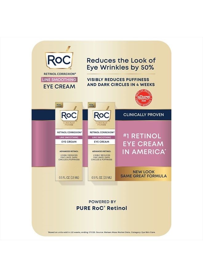 Retinol Correxion Eye Cream 2-pack 0.5 oz (15ml) each