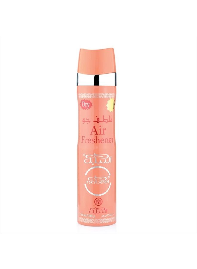 (Air Freshner) 300ML (10 oz) | Heritage Collection | Featuring Notes: Lemon, Bergamot, Cardamom, Rose, White Flowers, Saffron | by Nabeel Perfumes (Nabeel - 300 ML)