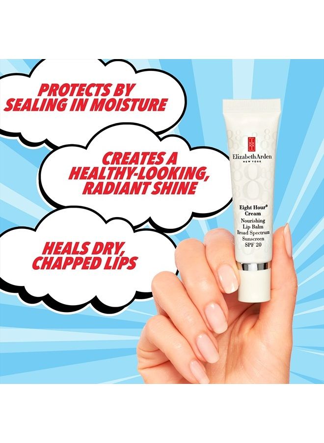 Eight Hour Cream Nourishing Lip Balm Broad Spectrum Sunscreen SPF 20,0.5 Ounce (Pack of 1)