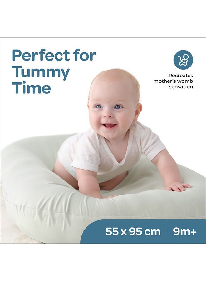 Baby Cotton Lounger With Ergonomic Design