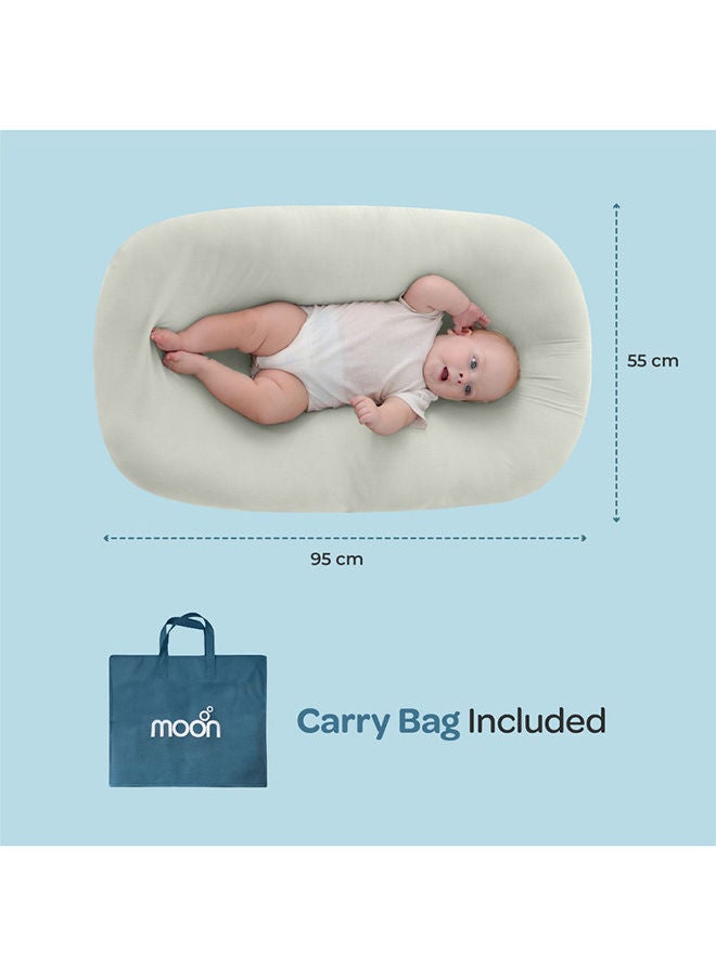 Baby Cotton Lounger With Ergonomic Design