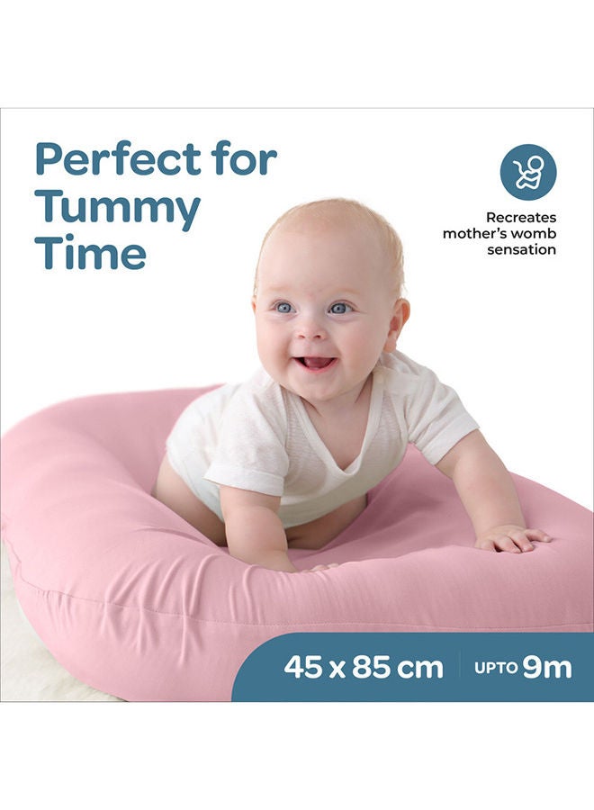 Baby Cotton Lounger With Ergonomic Design
