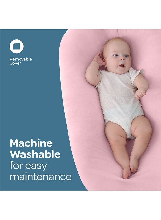 Baby Cotton Lounger With Ergonomic Design