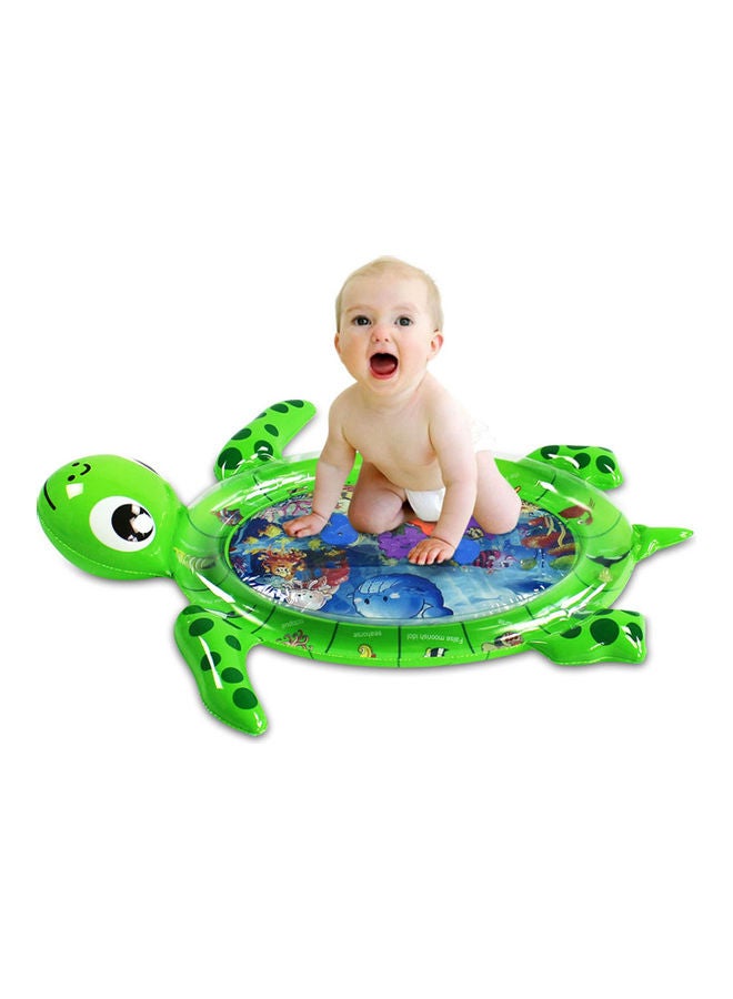 Inflatable Turtle Shape Baby Water Play Mat