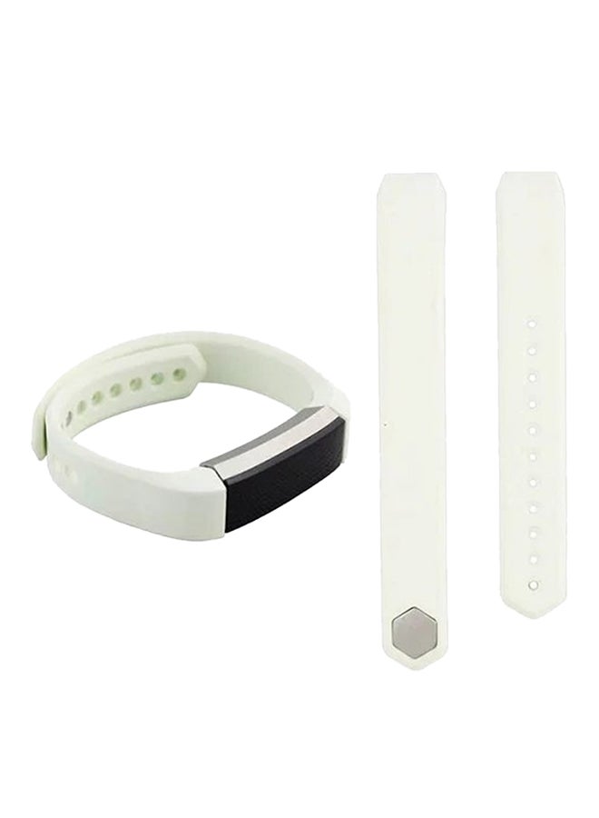 Classic Replacement Band For Fitbit Alta White