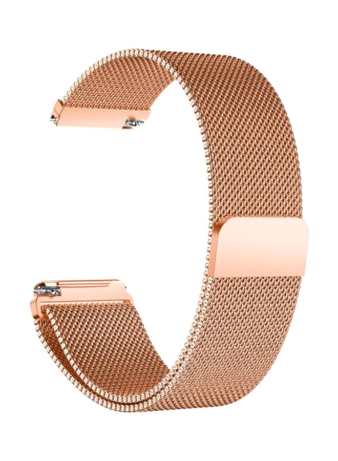 Replacement Band For Fitbit Versa 5.3-7.5inch Gold