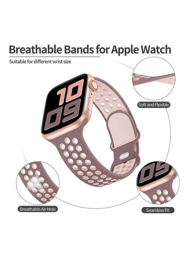 Replacement Band For  Apple Watch Band 38/40 mm Smoke/Pink