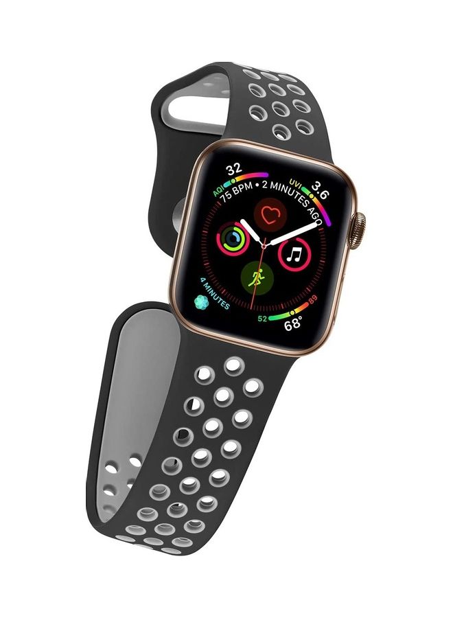 Replacement Band For  Apple Watch Band  38/40 mm Black/Grey