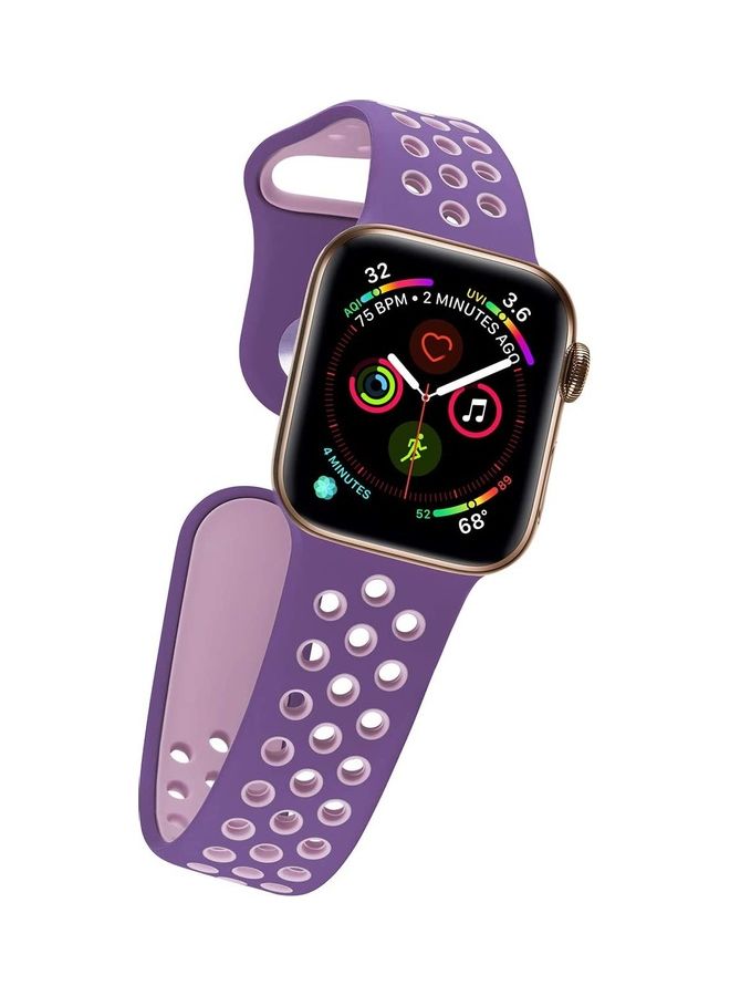 Replacement Band For  Apple Watch Band 38/40 mm Purple Purple/Pink
