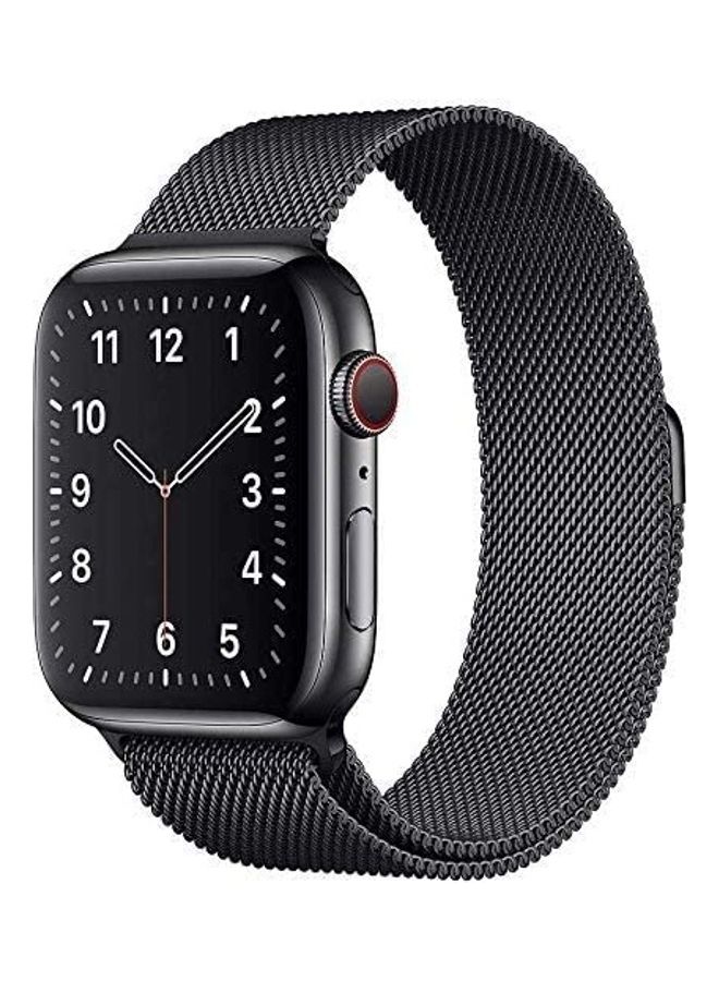 Replacement Band For Apple Watch Series SE/6/5/4/3/2/1 38/42 mm Black