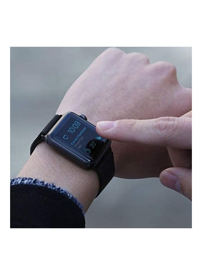Replacement Band For Apple Watch Series SE/6/5/4/3/2/1 42/44 mm Black