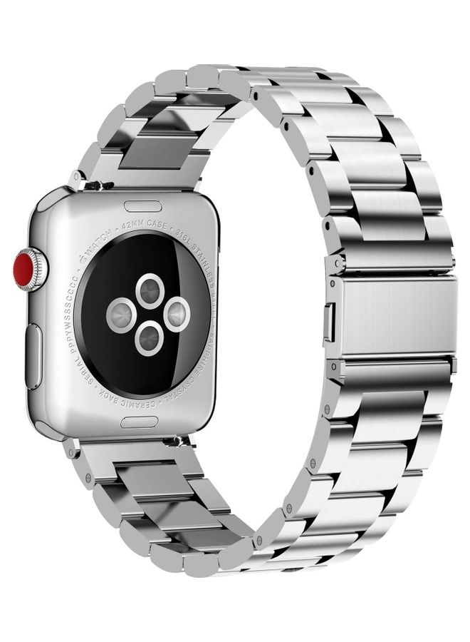 Replacement Band For Apple Watch Series SE/6/5/4/3/2/1 38/40 mm Silver