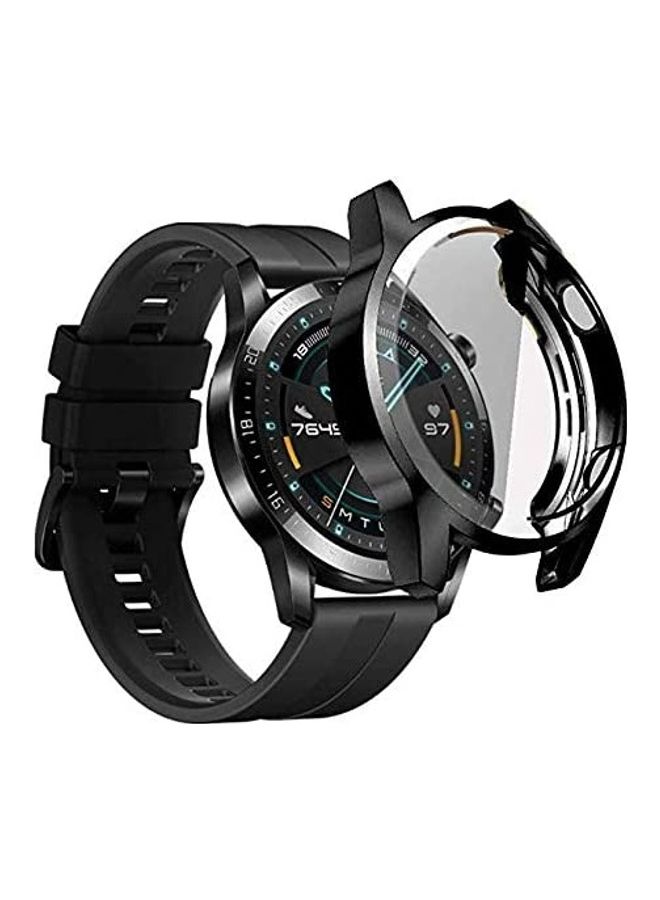 Protective Case For Huawei Watch GT 2 Black/Clear