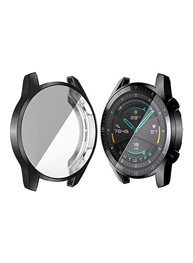 Protective Case For Huawei Watch GT 2 Black/Clear