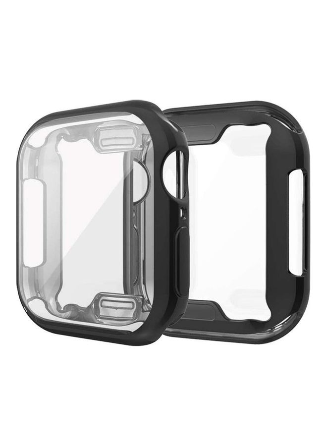 Replacement Band For  Apple Watch Case 42mm/44mm Black/Clear
