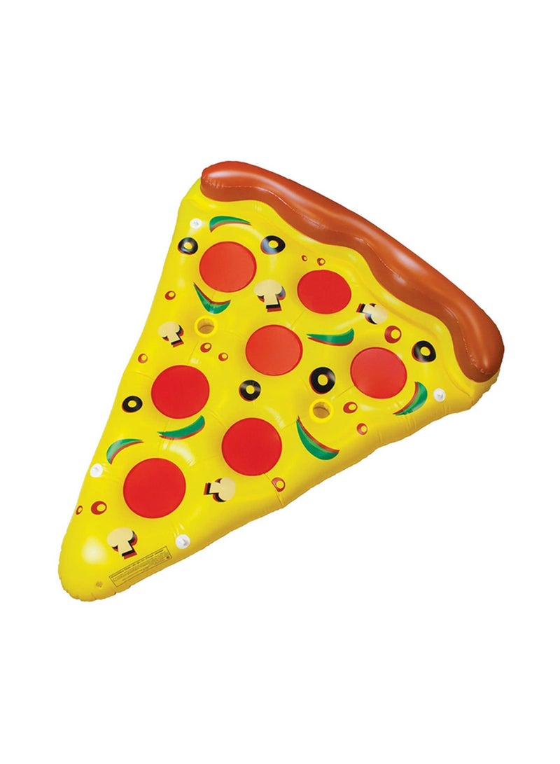 180cm Inflatable Pizza Slice Pool Floats Pvc Swimming Pool Floating Bed Sea Mattress for Party Childen Adults Water Toys