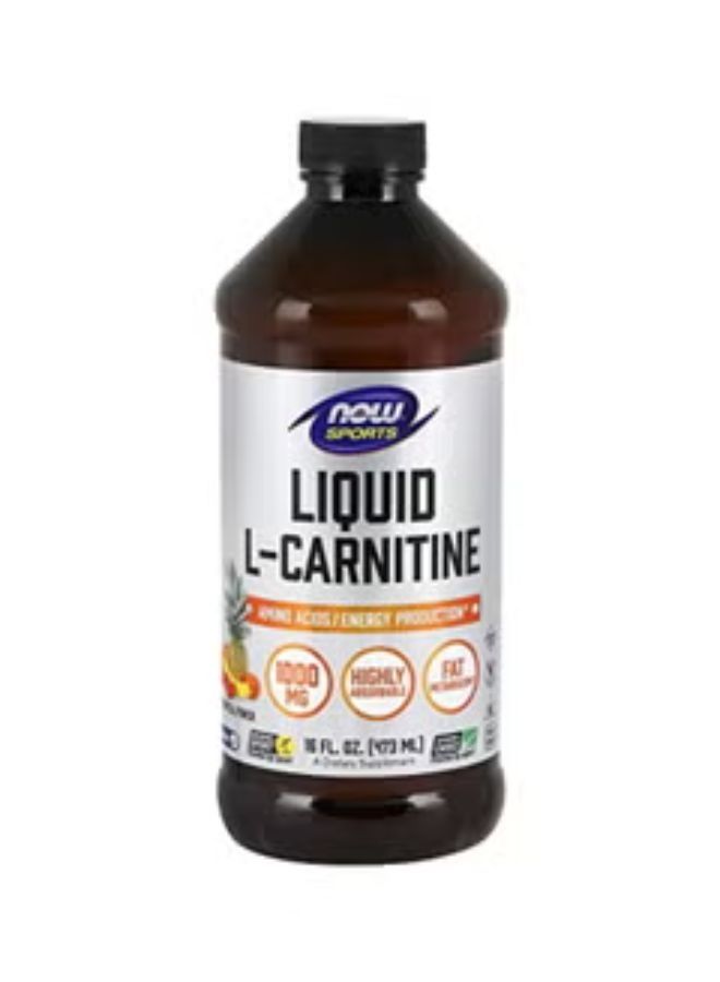 Liquid L-Carnitine Amino Acids 1000mg - Tropical Punch