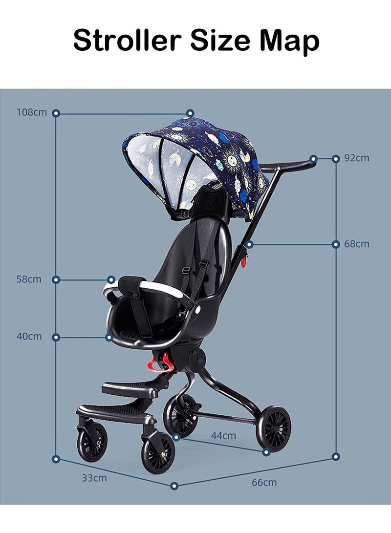 Baby Walking Lightweight Foldable Two Way Stroller Reclining Children V13