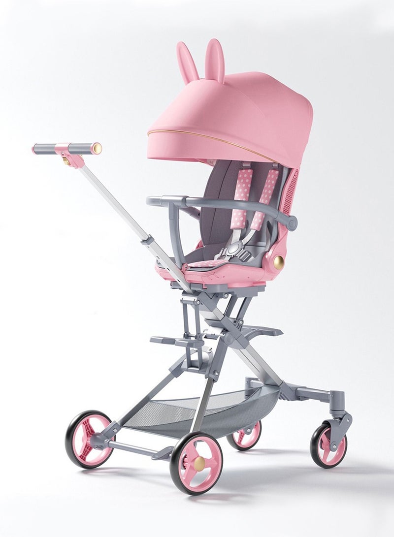 Lightweight Infant Stroller with Aluminum Frame fordable for Newborn Baby