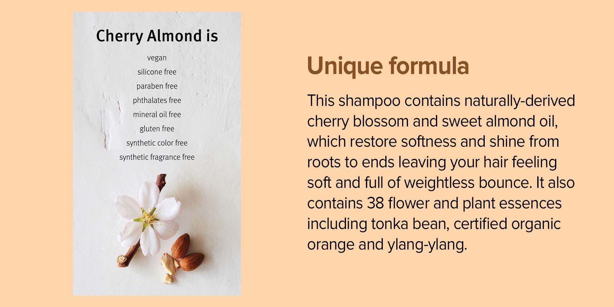 Cherry Almond Softening Shampoo 250ml