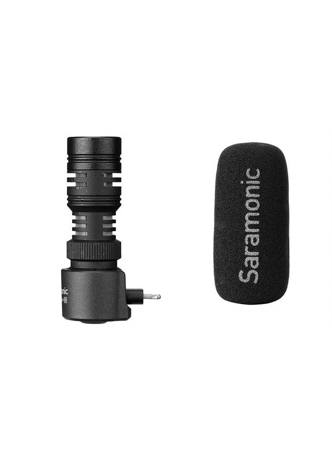 Directional Microphone with Lightning Connector for Apple iPhone & iPad (SmartMic+Di)