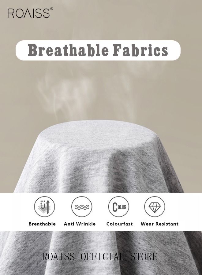 4 Packs of Men Boxer Briefs Shorts Breathable Soft Underwear Summer High Stretch Seamless Underwear