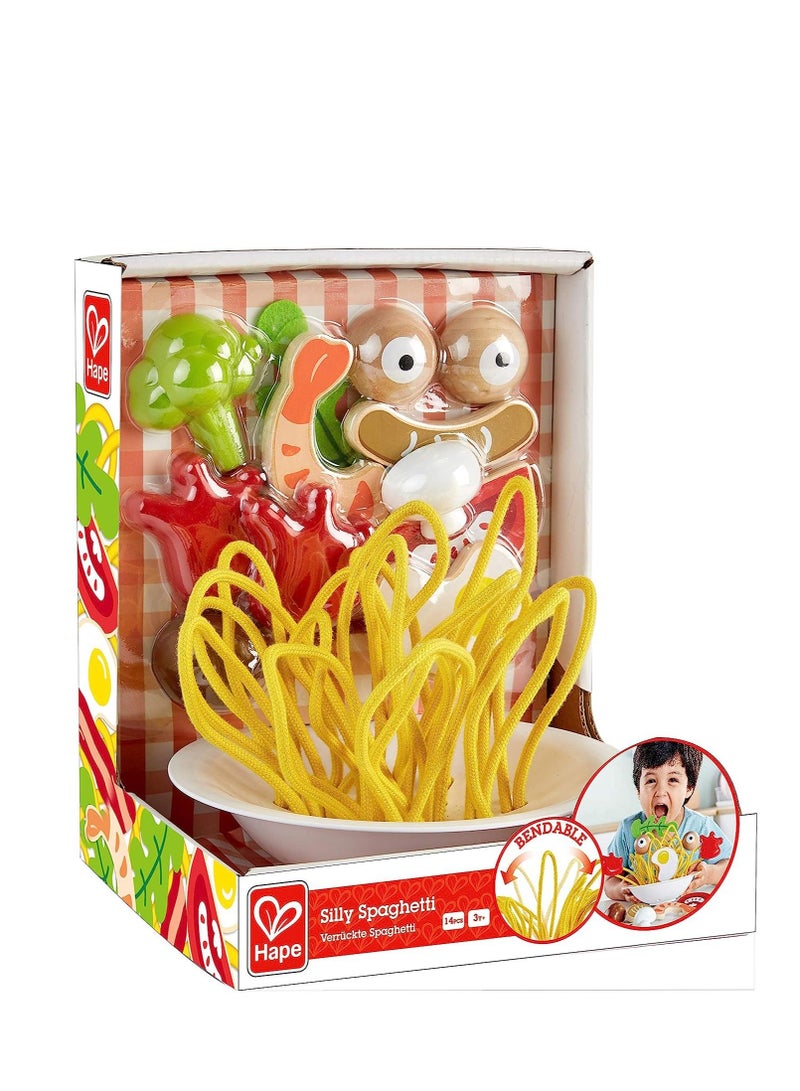 Hape Silly Spaghetti Kitchen & Food Playset 13pcs
